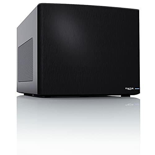Fractal Design Node 304 - Black - Mini Cube Compact Computer Case - Small Form Factor - Mini ITX – Mitx - High Airflow - Modular Interior - 3X Silent R2 120mm Fans Included - USB 3.0 - Image 2