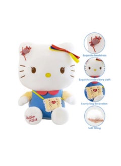 Hello Kitty Kawaii Kitty Plush Toys, 13 inch Cute Kitty Stuffed Animals Toys (Blue)  - Image 2