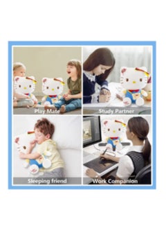 Hello Kitty Kawaii Kitty Plush Toys, 13 inch Cute Kitty Stuffed Animals Toys (Blue)  - Image 3