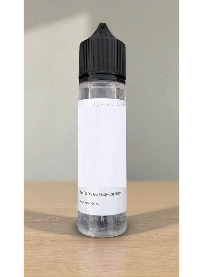Bicycle chain lubricant oil, 60 ml, suitable for dry and dusty conditions, for smoother and softer chain performance - Image 1