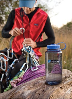 Nalgene Nalgene USA 1L WM Gray Sustain Tritan Renew Bottle  - Image 4