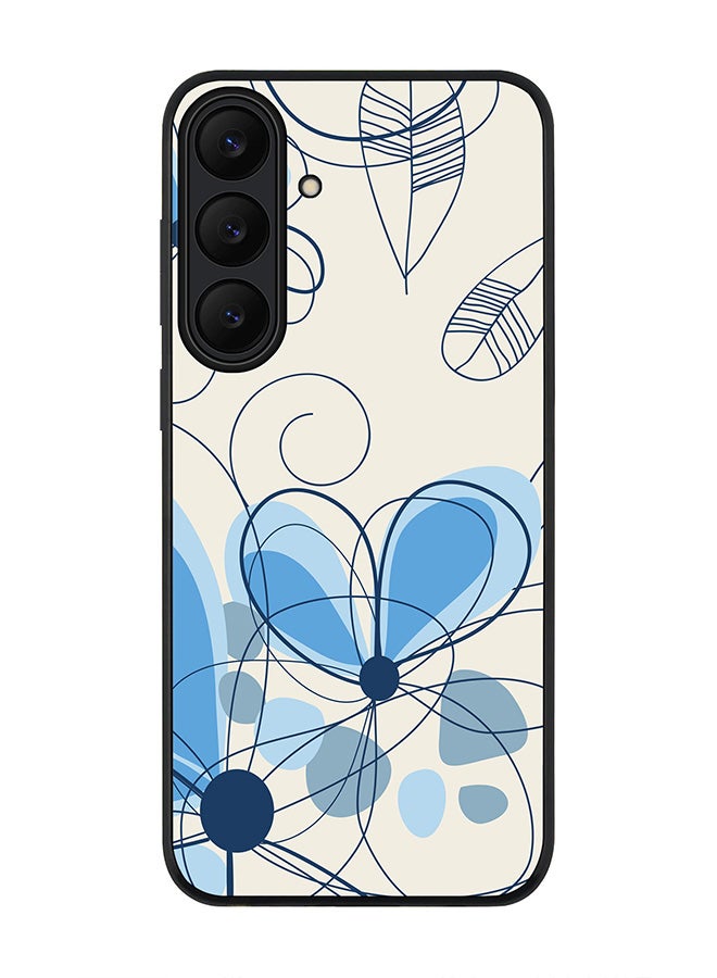 For Samsung Galaxy S25 FE Case,Slim fit Camera Protection, Shockproof Thin Phone cover  - Daisy Lines