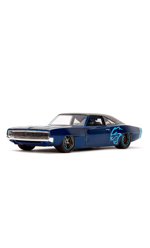 JADA Pink Slips 1:24 - 1968 Dodge Charger, Die-Cast Car with Base, Toys for Kids and Adults - Image 5