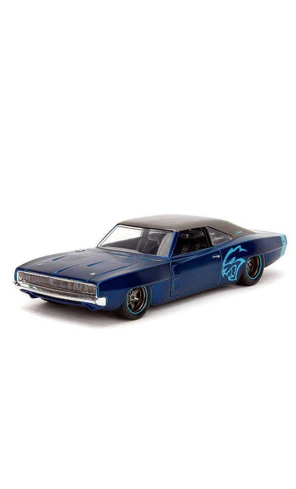 JADA Pink Slips 1:24 - 1968 Dodge Charger, Die-Cast Car with Base, Toys for Kids and Adults - Image 4