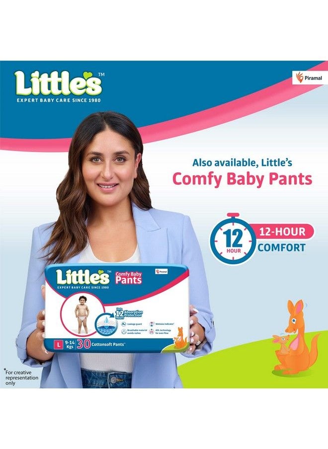 Little's - Soft Cleansing Baby Wipes Lid 80 Wipes (Pack Of 4) - Image 1