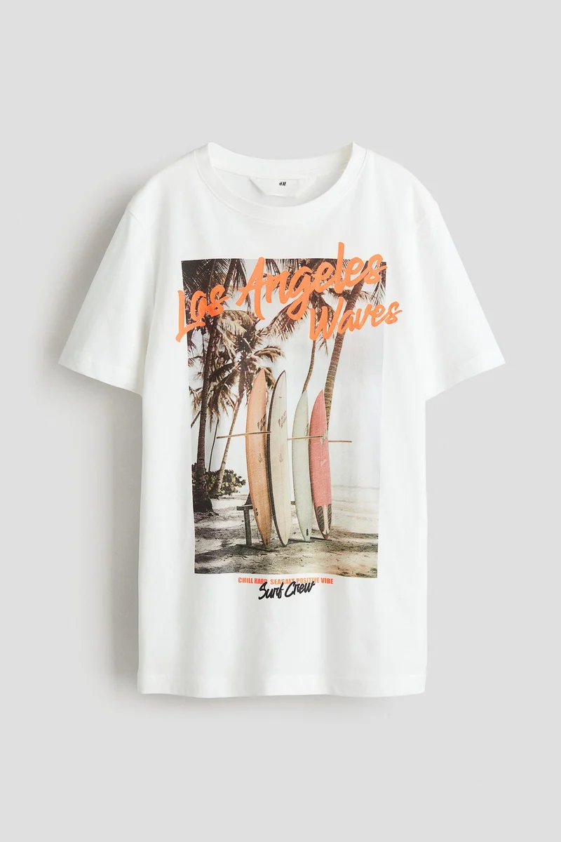 اتش اند ام Printed T-shirt