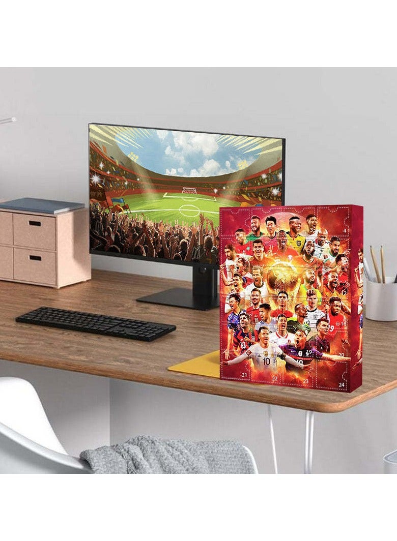 general Soccer-themed blind box figurines soccer star figurine blind boxes desktop decorative figurines that can be given as gifts to family and friends - Image 3