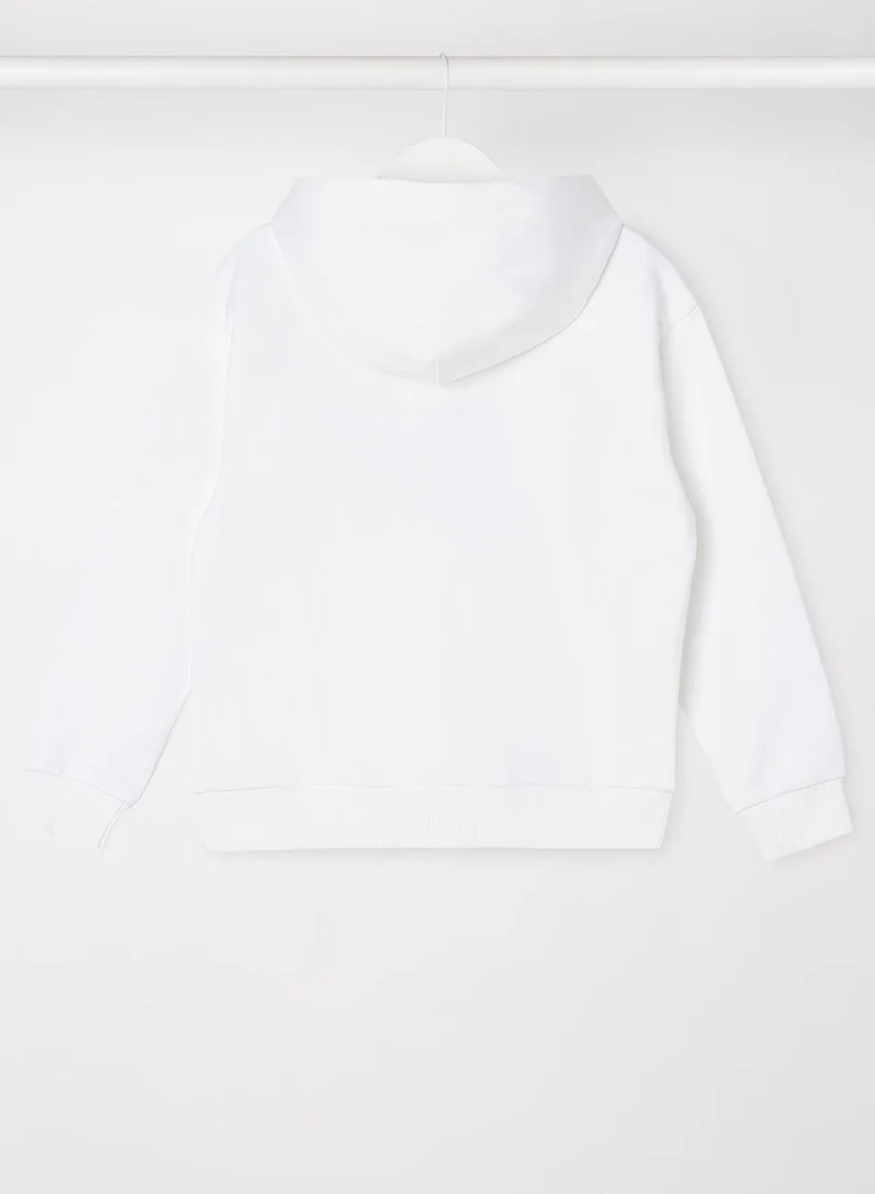 Calvin Klein Jeans Kids Gradient Box Logo Hoodie