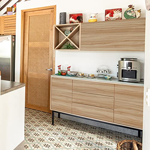Sevalo Wood Contact Paper Wood Peel and Stick Wallpaper Light Wooden Look Grain Contact Paper for Cabinets and Drawers Self Adhesive Removable Wallpaper Natural Waterproof Vinyl 15.7inW 118inL - Image 5