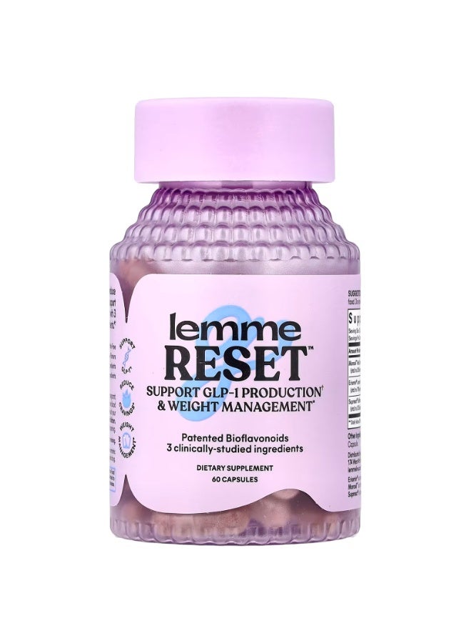 Lemme Lemme, GLP-1 Daily™, Weight Management, Cravings & Fat Burner, 60 Capsules | Best Price Bahrain