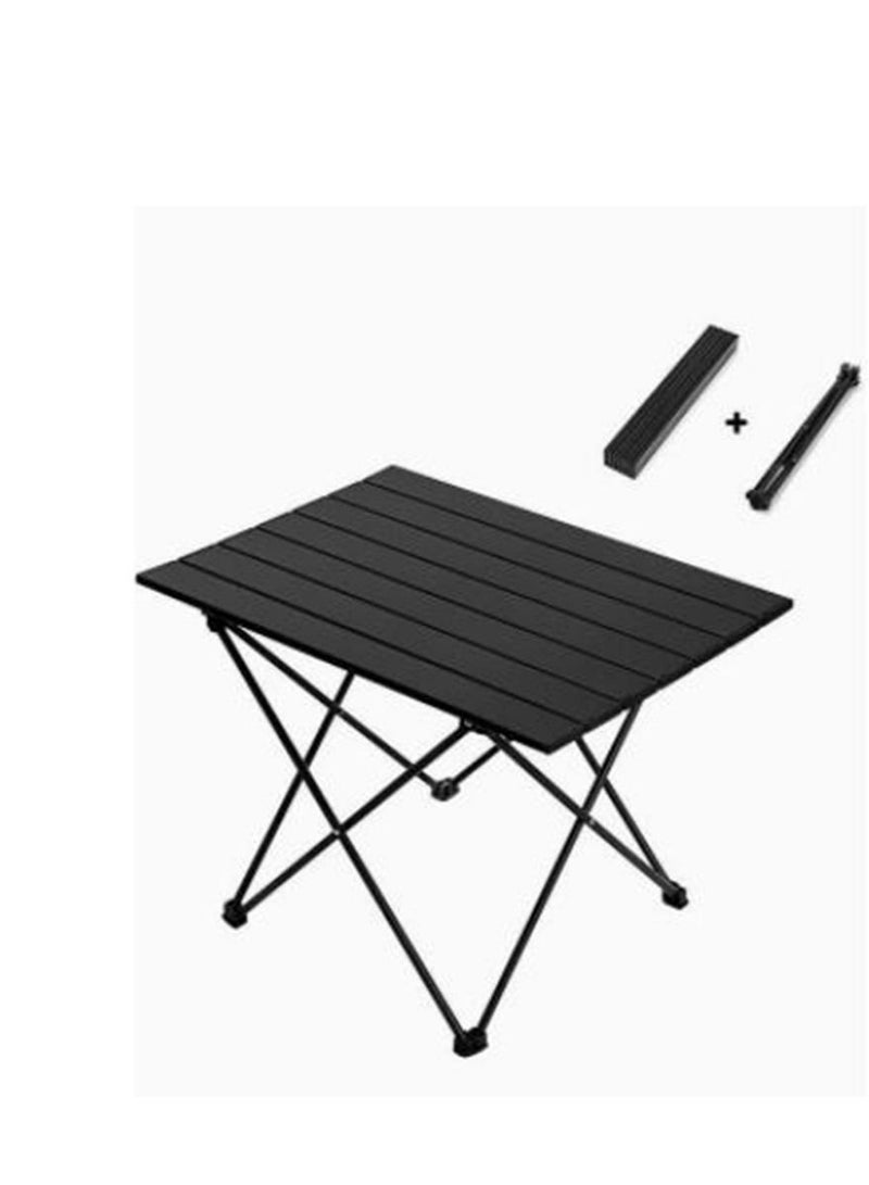 Generic Portable Camping Table - Ultralight Small Folding Table with Aluminum Table Top and Carry Bag, Beach Table for Outdoor, Picnic, BBQ, Cooking, Home Use - Image 1