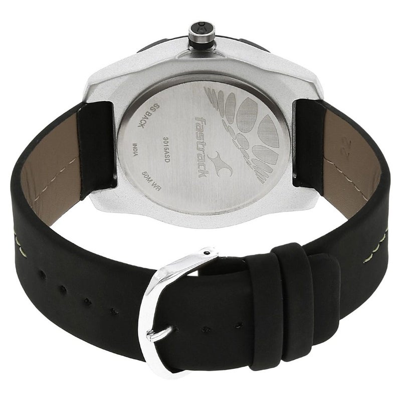 Fastrack Quartz Analog Grey Dial Plastic Strap Watch for Guys - Image 4