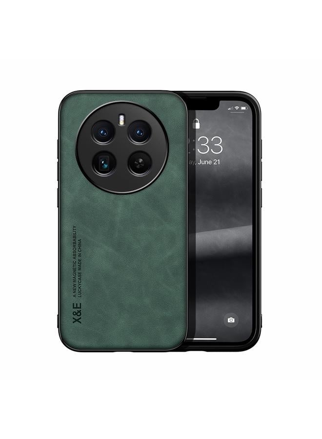 S-TOP Case For Realme 12 Pro / 12 Pro+ Skin Feel Magnetic Leather Back Phone Case - Image 1