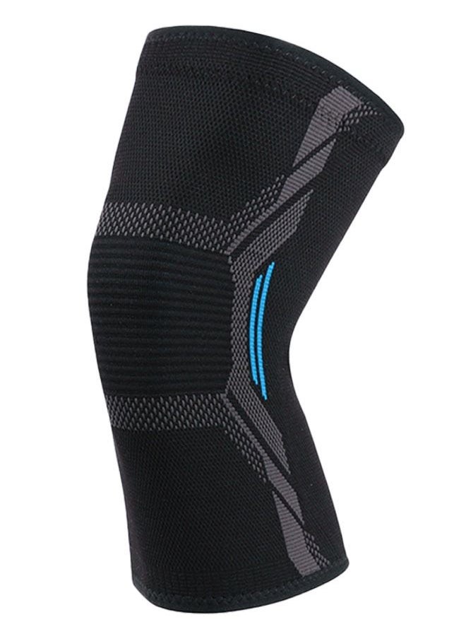 Generic - 1 Pair Nylon Sports Knee Compression Sleeve, Best Knee Brace for Knee Pain for Men & Women, Knee Support for Running Basketball Weightlifting Gym Workout Pain Relief L - Image 1