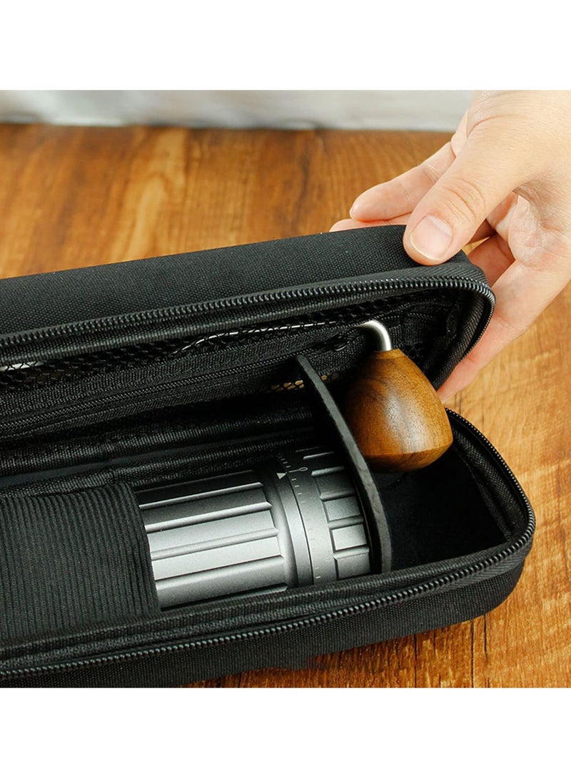 GGOOT Travel Coffee Machine Bag, Waterproof Manual Coffee Grinder Bag, Manual Coffee Grinder Case, Coffee Manual Grinder Travel Case Storage Bag Hard Case for Outdoor Storage - Image 3