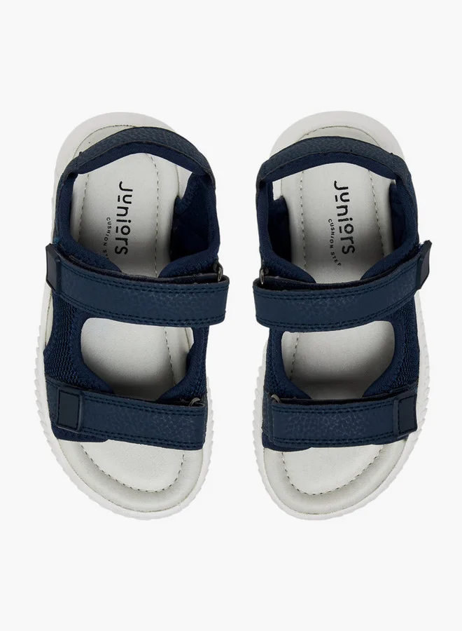 جونيورز Boys Hook & Loop Sandals