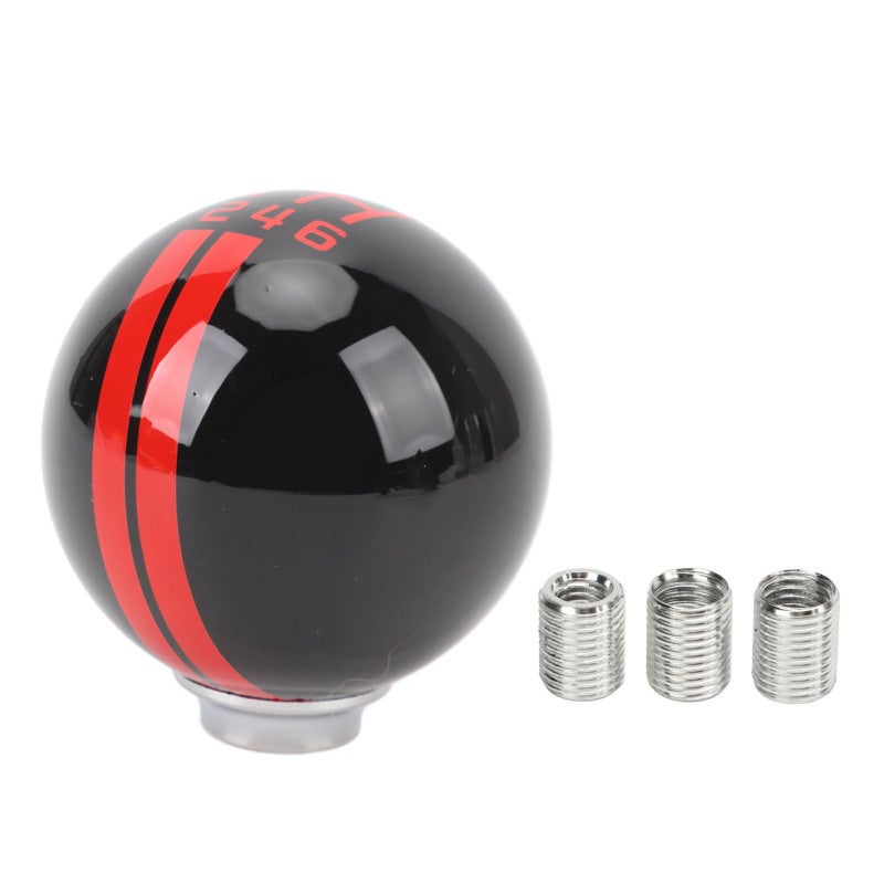 Car Gear Shift Knob 12.5mm Outside Diameter Metal Replacement For Mustang 1967-2018 - 6 Speed Gear Shifter Head With Clear Numbers For Easy Recognition - Image 1