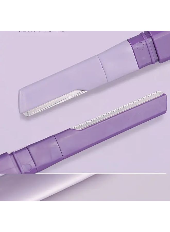 Precision Manual Eyebrow Trimmer 1pc For Facial Bikini Underarm Hair Removal - Image 2
