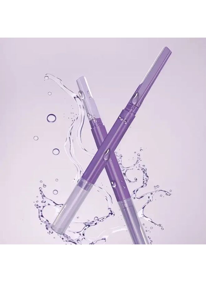 Precision Manual Eyebrow Trimmer 1pc For Facial Bikini Underarm Hair Removal - Image 1