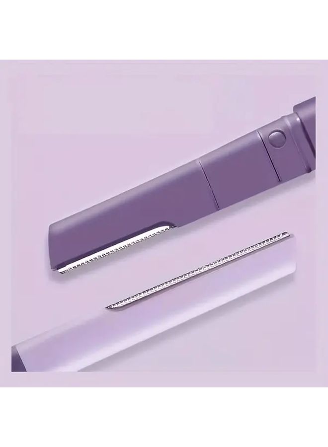 Precision Manual Eyebrow Trimmer 1pc For Facial Bikini Underarm Hair Removal - Image 3