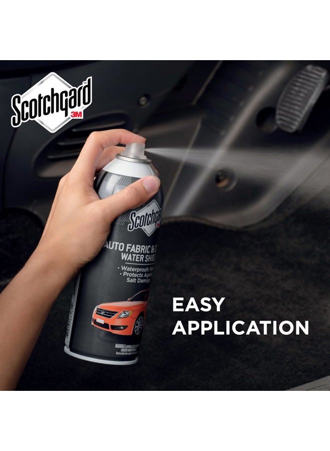 Scotchgard Auto Interior Fabric & Carpet Water Shield Water Repellent Spray, Car Spray for Floor Mats, Carpet and Seats, Car Interior Spray Repels Water, Four 10 oz Cans - Image 4