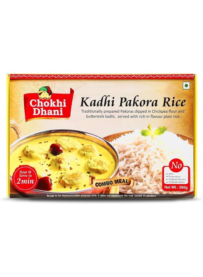 Chokhi Dhani Kadhi Pakora with Rice, 350 gm - Image 1