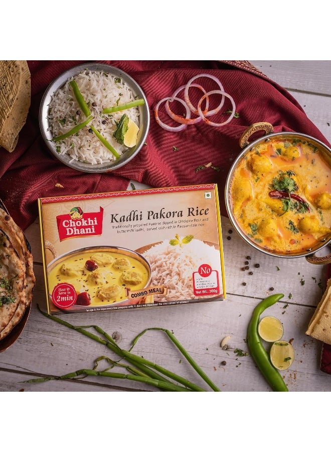 Chokhi Dhani Kadhi Pakora with Rice, 350 gm - Image 2