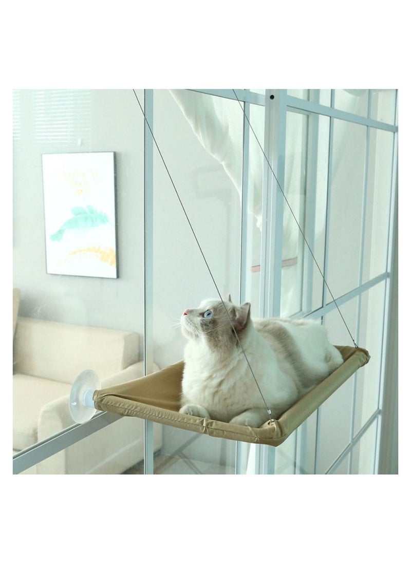 Cool Baby - COOLBABY Cat Hammock Summer Breathable Mesh Pet Hammock Window Sill Hanging Cat Hammock - Image 1