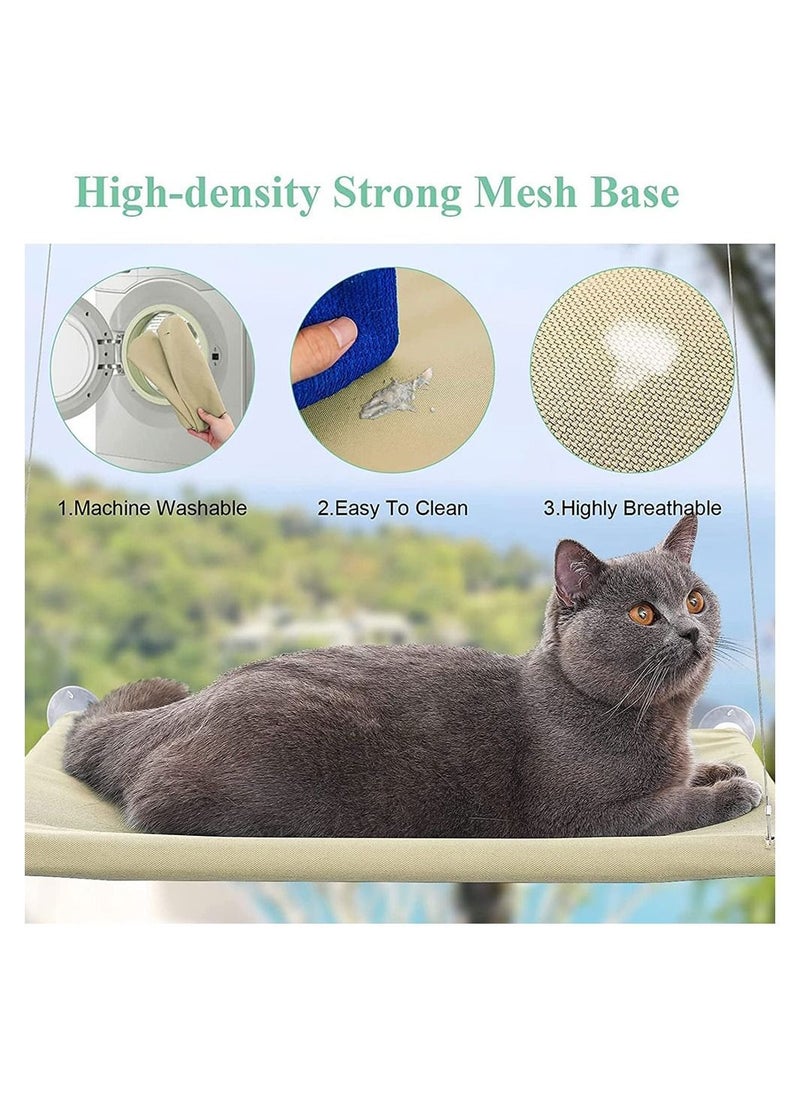 Cool Baby - COOLBABY Cat Hammock Summer Breathable Mesh Pet Hammock Window Sill Hanging Cat Hammock - Image 1