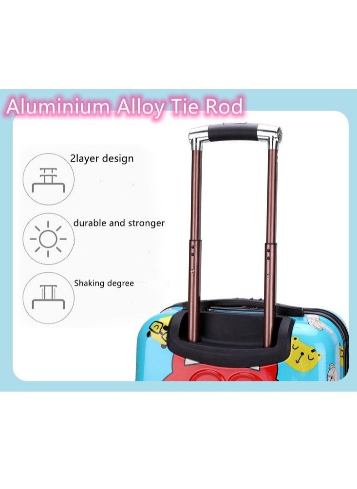 Generic - Trolley Bag for Kids Travel luggage Bag,suitcase Non-Breakable luggage bag with wheels - Image 1