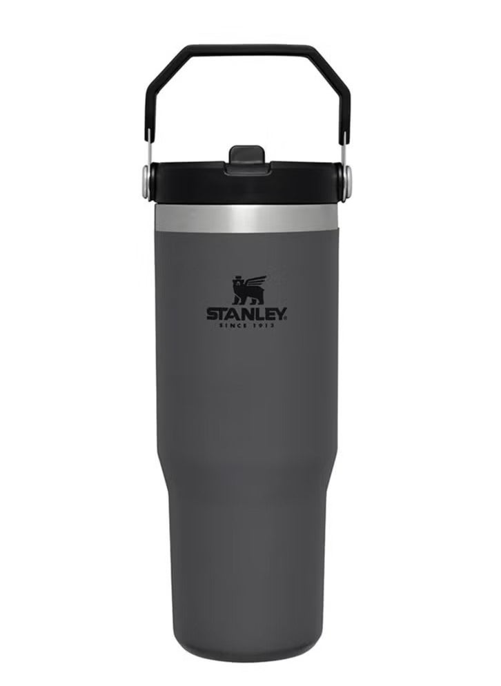 Stanley - IceFlow Stainless Steel Tumbler - Vacuum Insulated Water Bottle for Home, Office or Car Reusable Cup with Straw Leak Resistant Flip Cold for 12 Hours or Iced for 2 Days, 30oz - Image 1