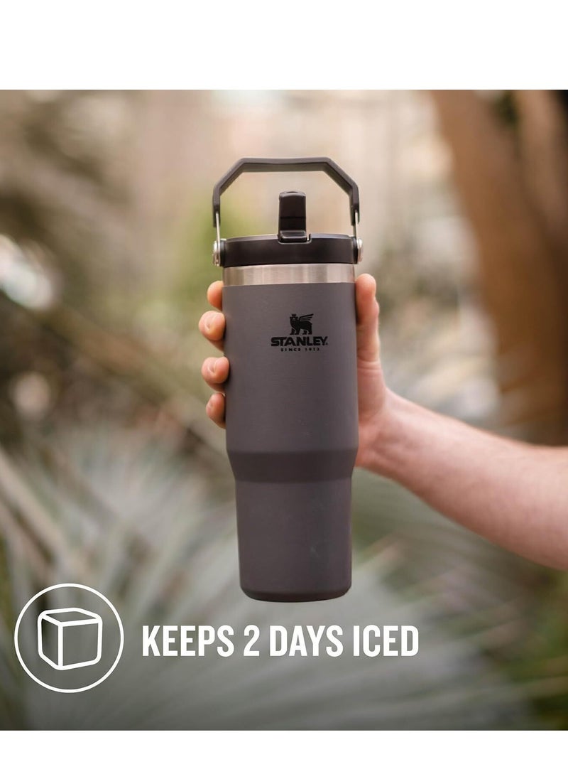 Stanley - IceFlow Stainless Steel Tumbler - Vacuum Insulated Water Bottle for Home, Office or Car Reusable Cup with Straw Leak Resistant Flip Cold for 12 Hours or Iced for 2 Days, 30oz - Image 1