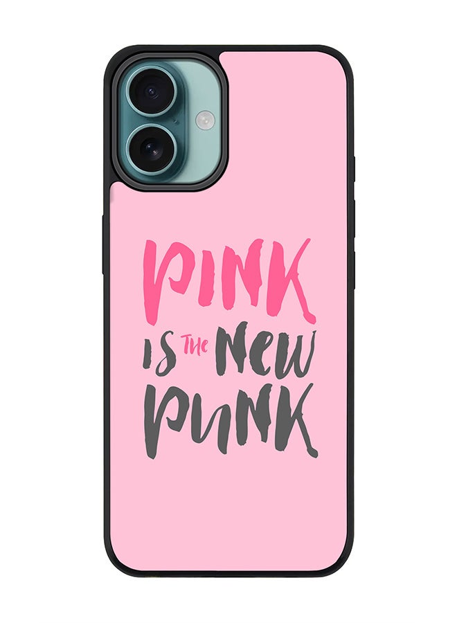 Stylizedd For iPhone 16 Plus Case [Compatible with MagSafe] Slim Magnetic cover Phone Case iPhone 16 Plus -Pink is the new punk - Image 1