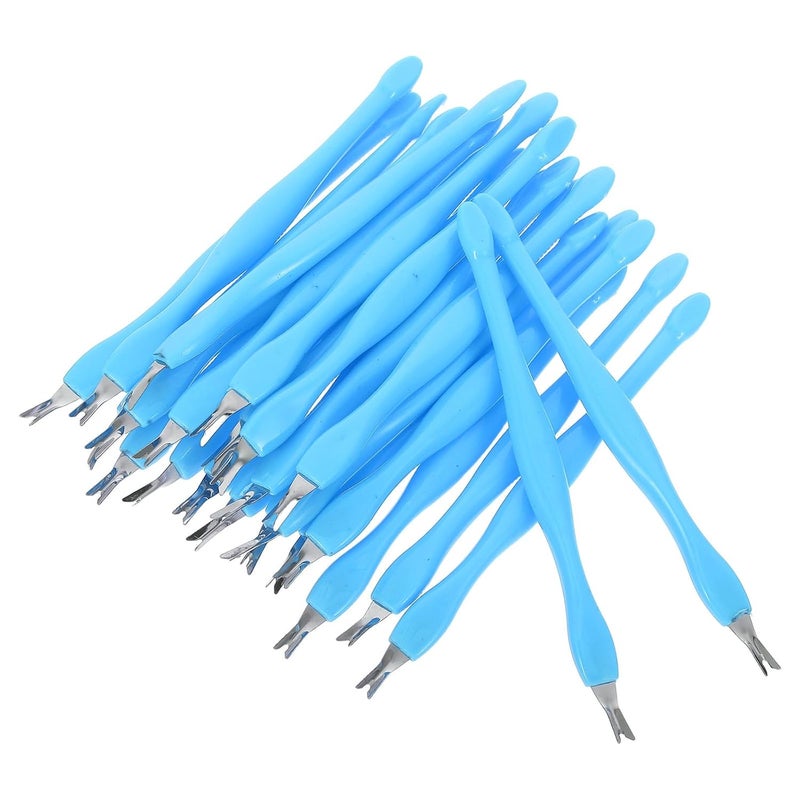 Hardness boosted processed substance SOLUSTRE 24pcs Stainless Steel Nail Cuticle Fork and Pusher Set, Manicure Dead Skin Remover Tools for Fingernail and Toenail Care, Home and Salon Pedicure Use Month-round consistent deliver Reliable daily use design Easy handling optimized design Assorted color options Hot & cold climate compatible Light precision processed material Multi-hub shipment dispatch Individual group scene compatible Nationwide courier network Local licensed courier Pop-area nearby warehouse Chemical free Globally selected raw material Market popular practical build Spec compliant trusted quality Rack sorted local inventory Light sturdy raw material Multi-use well optimized build General purpose design Home & light industrial compatible Trusted all-purpose quality Classic design alternatives Regional central warehouse stock Multi usage - Image 1