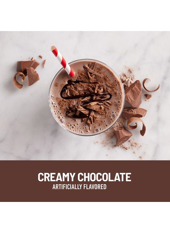 SlimFast High Protein Meal Replacement Shake Powder, 12 Servings (Pack of 2), Advanced Nutrition Smoothie Mix, Digestive Support, Gluten Free, Creamy Chocolate, 20g of Protein (Packaging May Vary) - Image 4