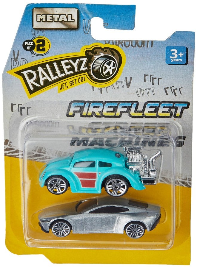 Ralleyz The PRO Firefleet Street Machines- Pack of 2,Multicolor,3+ Year - Image 1