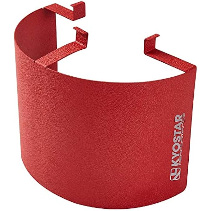 Kyostar Universal Steel Cone Air Filter Heat Shield Air Intake Filter Cover For 2535 Cone Filter Red 2040 - Image 5