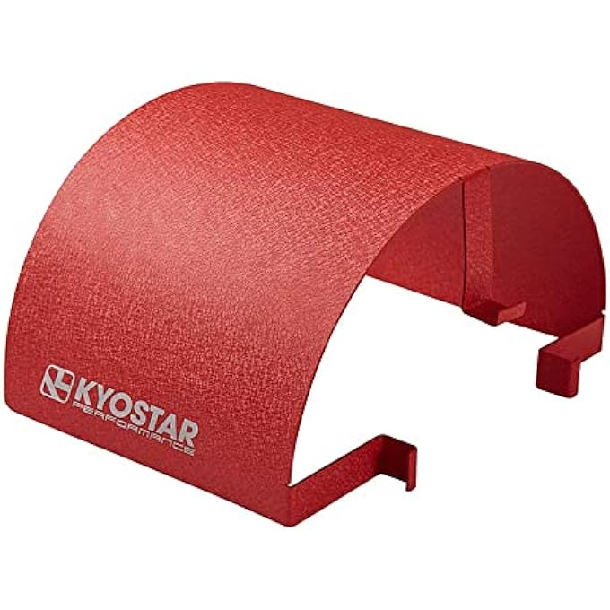 Kyostar Universal Steel Cone Air Filter Heat Shield Air Intake Filter Cover For 2535 Cone Filter Red 2040 - Image 3