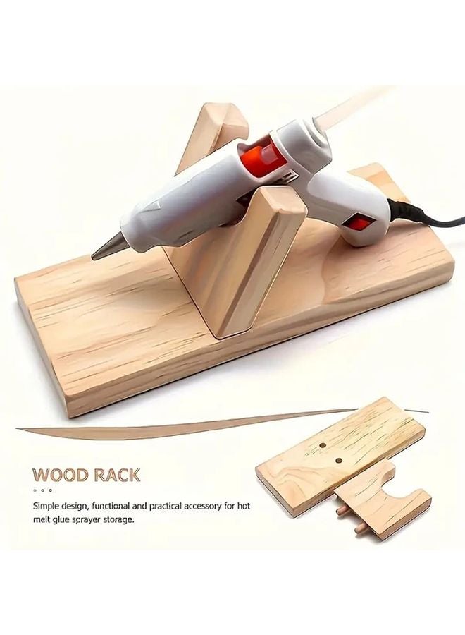 3 Pieces Glue Gun Holder With Clip Base Heavy Duty Non Slip Grip For DIY Crafts - Image 3