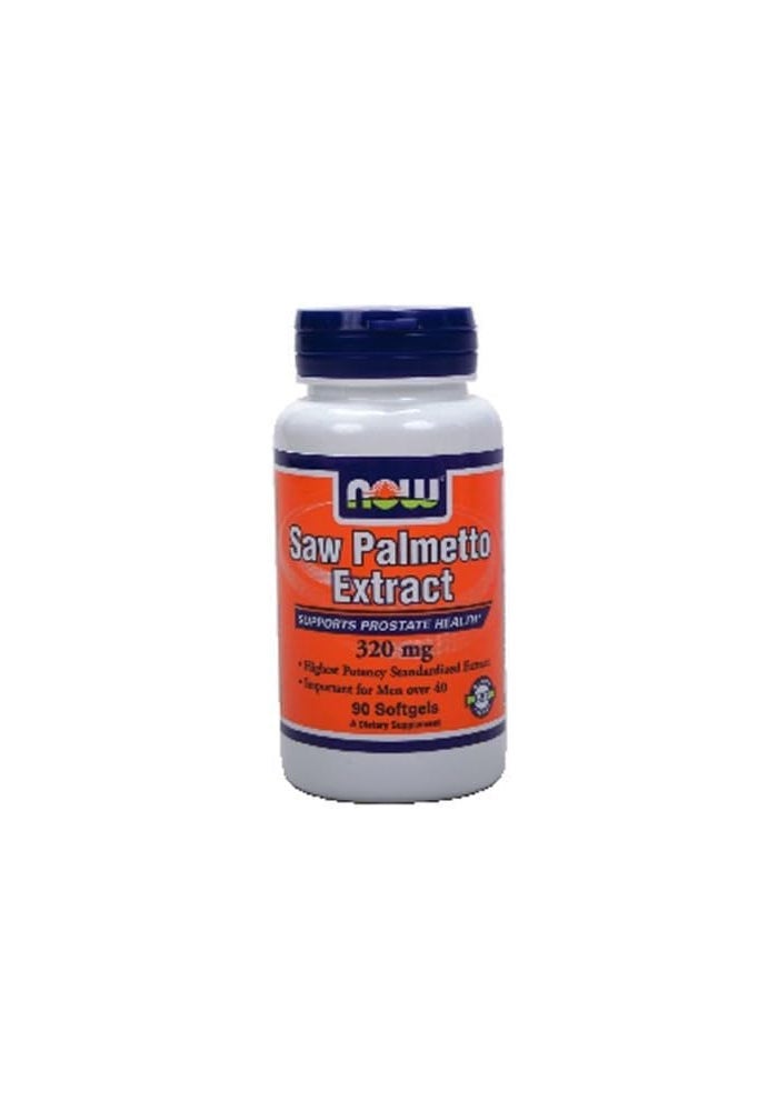 Now Foods Saw Palmetto Extract 320mg, 90 Softgels - Image 2