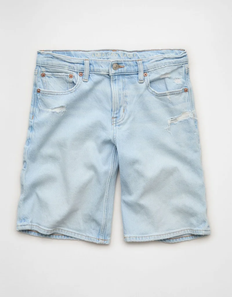 American Eagle  AE Stretch High-Rise 11" Short for Women | Best Price UAE