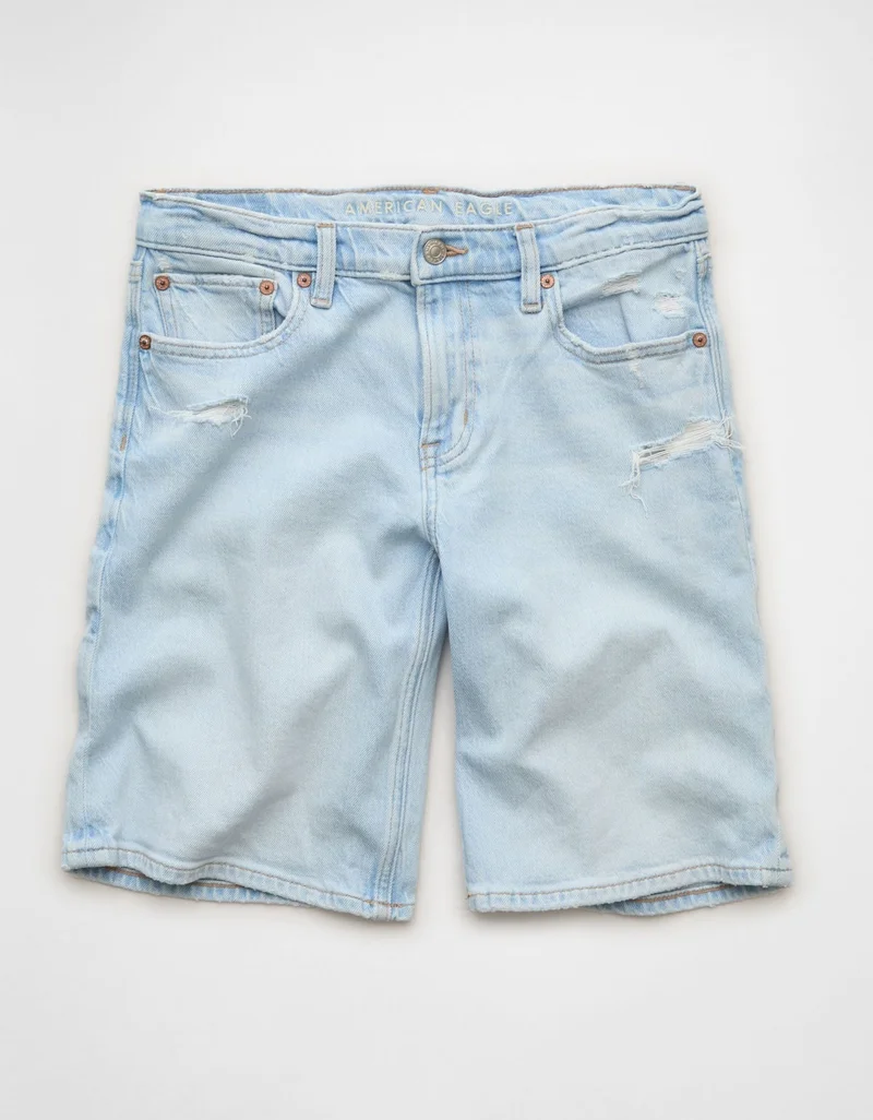 American Eagle  AE Stretch High-Rise 11" Short for Women | Best Price UAE