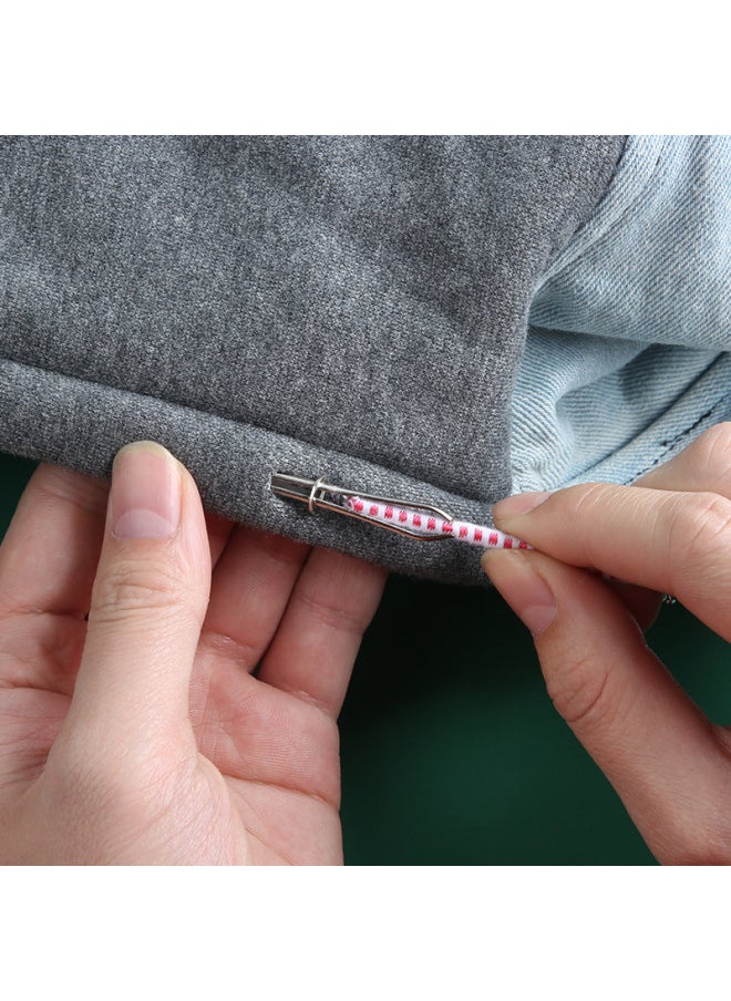 Generic - Rope Threading Device Elastic Band Special Tool Clip Waist Rope Threading Device Wide Rubber Band Pants Wearing Artifact Threading Device-Model:Open Type - Image 1