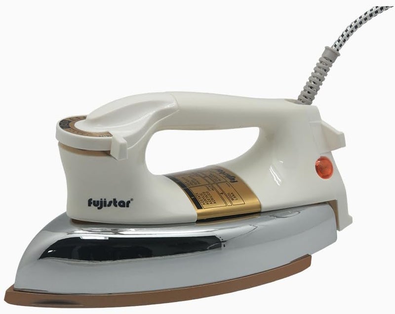 fujistar Electric Dry Iron, 1200W, Ceramic Soleplate, with Automatic Cut Off and Over Heating Protection, FSIR201 - Image 3