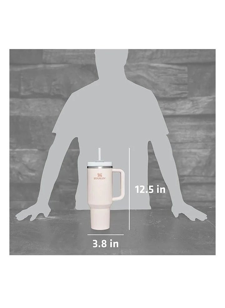 Stanley - Stanley Quencher H2.0 FlowState Stainless Steel Vacuum Insulated Tumbler with Lid and Straw for Water, lced Tea or Coffee, Smoothie and More, 40 oz - Image 1