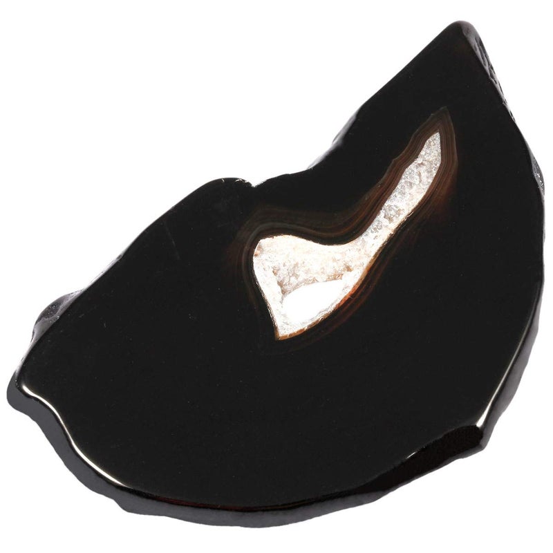 mookaitedecor Polished Agate Light Table Slices,Geode Agate Slab Cards Pack of 12 - Image 4