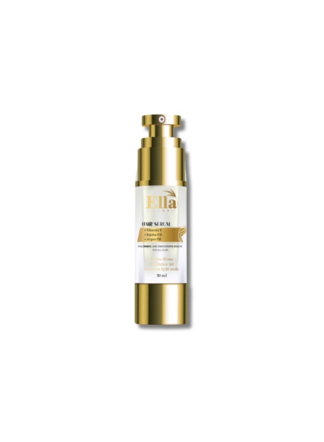 Ella Care Serum for protection and nourishment with its formula of castor oil, argan oil, jojoba oil and vitamin E from ella care, 50 ml - Image 3