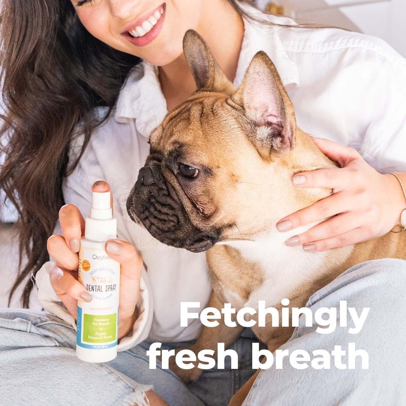 Oxyfresh Advanced Cat & Dog Breath Spray â€“ Instant Pet Breath Freshener: Easy No Brushing Teeth Cleaning Solution â€“ Fight Plaque, Keep Teeth & Gums Healthy - Image 5
