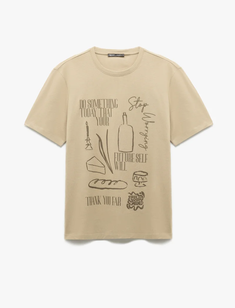 كوتون Printed T-Shirt