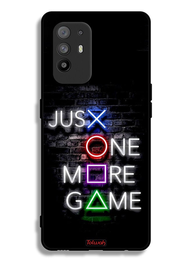 Tolwak Oppo A95 5G Protective Case Cover Just One More Game - Image 2